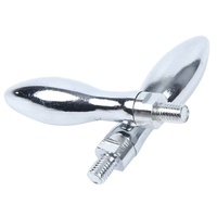 Volant de commande pour machine à meuler et fraiser, personnalisé, qualité DIY, marque OEM, en acier au carbone chromé, avec tête M8 et filetage UNC de 5/16 pouces