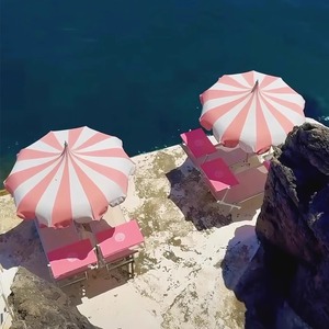 Parasol d'extérieur, parasol de terrasse, grand parasol, parasol autoportant pour jardin, parasol de balcon, parasol de piscine d'hôtel, parasol de plage - Product Image 2