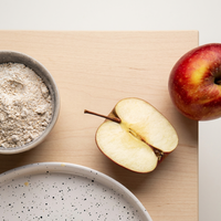 Fijn appelvruchtextractpoeder, natuurlijk gedroogd fruit ingrediënt voor dranken, bakken, smoothies, voedselmixen, groothandel.