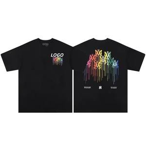 Camisetas Estampadas de Algodón 100% Personalizadas de Alta Calidad para Hombre, Camisetas de Hombre de Talla Grande con Estampado en Serigrafía, Ropa Usada Mixta - Product Image 1