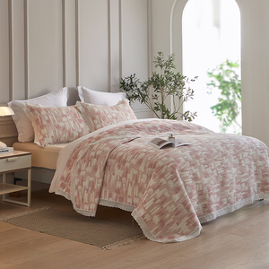 Juego de Colcha Jacquard de Lujo al por Mayor de Fábrica, <span class=keywords><strong>100</strong></span>% <span class=keywords><strong>Algodón</strong></span>, Certificado OEKO-TEX <span class=keywords><strong>100</strong></span>, 400 Hilos, con Logotipo Personalizado Bordado - Product Image 2