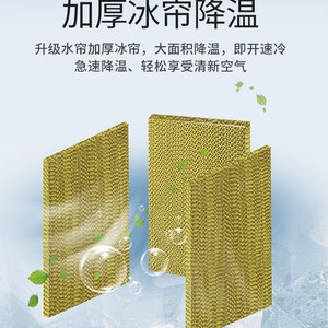 Ventilateur de refroidissement par évaporation Air Cooler C80 avec réservoir d'eau de 30L, cristaux de glace et fonction purificateur d'air pour usage domestique - Product Image 3