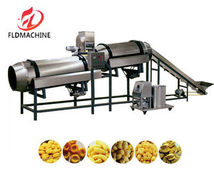 Ligne de production d'aliments de collation de forme différente de machine de traitement d'extrudeuse de casse-croûte de dépôt de noyau délicieux - Product Image 4