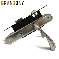 Cerradura de Palanca para Puerta de Dormitorio, Precio de Fábrica, Aleación de Aluminio/Zinc, Antioxidante y de Alta Seguridad, Fácil Instalación, Se Acepta OEM