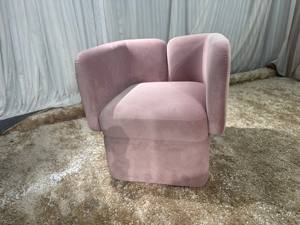 Sillón Individual Moderno Disen, Esponja de Alta Densidad, Tela de Terciopelo, Estructura de Madera Maciza, Sofá Personalizable para Sala de Estar - Product Image 3