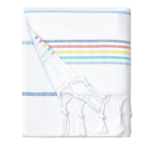 Vente en gros de serviette de plage cabane en coton surdimensionnée Vibrant à séchage rapide - Product Image 6