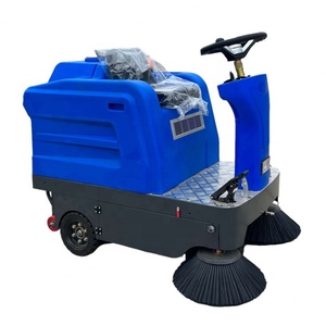 Barredora Eléctrica de Doble Cepillo de 48V para Fábricas, Talleres y Limpieza de Suelos de Calles - Product Image 1