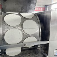 Machine à pâte et à rouleaux de printemps motorisée en acier inoxydable haute capacité pour la fabrication de feuilles de pâte