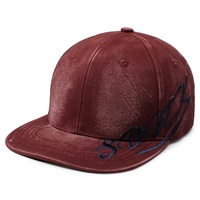 Casquette de baseball à visière plate brodée avec lettres, unisexe, hip-hop, street dance, tendance, polyvalente, protection solaire