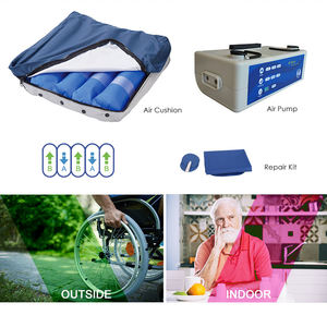 <strong>Alternating</strong> <strong>Pressure</strong> <strong>Wheelchair</strong> <strong>Cushion</strong> Low <strong>Air</strong> Loss Adds Support Comfort Reduces <strong>Pressure</strong> <strong>for</strong> Chairs - Product Image 4