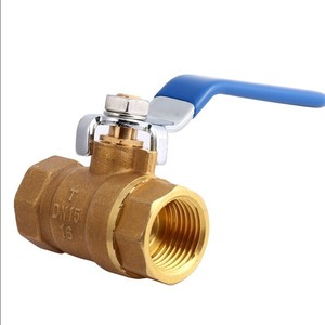 Goedkope 1/<span class=keywords><strong>2</strong></span>" Volle Doorlaatventiel met Blauwe Hendel, Zware uitvoering, Messing, Handmatige Waterklep, OEM Ondersteuning - Product Image 3