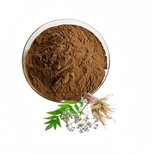 Extrait de racine de valériane de haute qualité en poudre, 0,8% d'acide valérénique, extrait de Valeriana Officinalis - Product Image 1