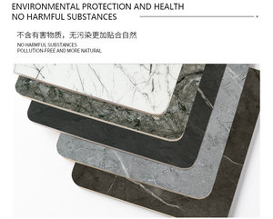 Tấm ốp tường ván sợi WPC hiện đại, phủ màng PVC PET, thiết kế đá cẩm thạch, chống thấm, chống ẩm, dùng cho khách sạn - Product Image 3