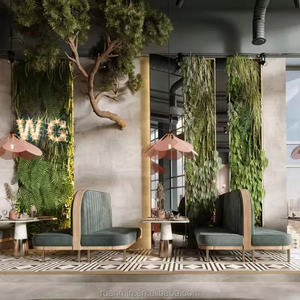 Muebles ligeros de lujo para restaurante, mesas de comedor de alta calidad, sillas para interior/exterior para hoteles, bares, cafeterías, Booms - Product Image 6