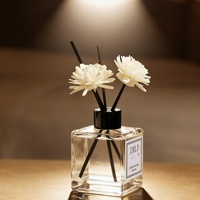 Diffuseur de parfum à bâtonnets floraux pour la maison, le salon, la chambre et la salle de bain – Assainisseur d'air