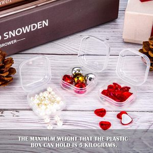 便携式多用透明小塑料首饰收纳盒透明PP包装礼品盒 - Product Image 6