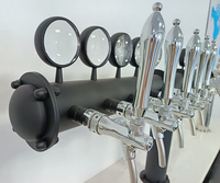 Tour à bière en acier inoxydable 3/4/5/6/8/10 robinets comptoir de bar distributeur de tour à boire tour de kegerator personnalisée