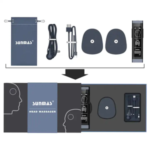 Massaggiatore per la <span class=keywords><strong>Testa</strong></span> TENS Portatile con 4 Livelli <span class=keywords><strong>di</strong></span> Intensità, Dispositivo a Impulsi Elettrici con Impugnatura per Alleviare il <span class=keywords><strong>Mal</strong></span> <span class=keywords><strong>di</strong></span> <span class=keywords><strong>Testa</strong></span> - Product Image 3