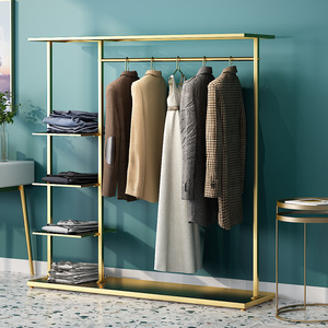 Appendiabiti da Terra Multifunzionale per Negozio di Abbigliamento Femminile e Uso Domestico, Design Moderno e Semplice - Product Image 3