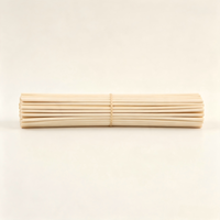 Bâtonnets diffuseurs en rotin naturel pour intérieur, accessoire décoratif d'aromathérapie, emballage premium pour flacon en verre de parfum