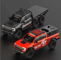 CROSSRC EMO XXL2 1/5 6x6 Crawler RC Brushless 150A ESC 6 roues motrices avec différentiel à blocage d'axe portique, camion plateau RTR
