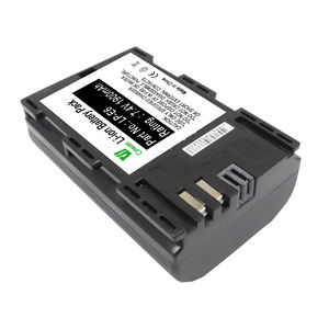 Cowon pengganti 7.4V EOS 5D Mark II EOS 5D Mark 2 EOS 5D Mark III baterai Lithium baterai LP-E6 untuk pengisi daya kamera - Product Image 2