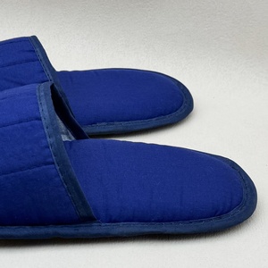 Zapatillas ecológicas de <span class=keywords><strong>hotel</strong></span> de lujo de color 5 estrellas, desechables con logotipo, suela antideslizante de cuero, Punta abierta, Spa interior - Product Image 5