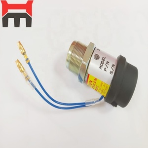 <b>Construction</b> <b>Machinery</b> Parts S3L2-E2 S4L2 Engine Parts 12V Shutoff Stop Solenoid Valve MM409-67001 - Product Image 3