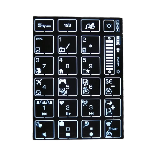 Sample Customization TN Monochrome LCD Segmented Display Screen HTN Low-power White Background Black Text VA Display Screen