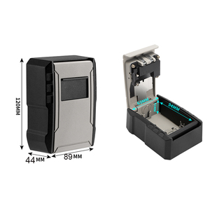 Hộp Khóa Gắn Tường 4 Chữ Số Bằng Kim Loại Cứng Khóa Hộp Đựng Chìa Khóa An Toàn Kết Hợp - Product Image 6