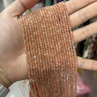 Perles de tourmaline de qualité AAA, 3 mm, micro-perles rondes, pierres semi-précieuses naturelles mélangées, mini-perles pour la fabrication de bijoux faits à la main