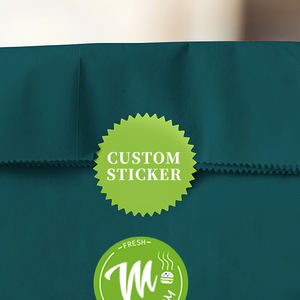 Papier d'emballage écologique jetable recyclable avec logo personnalisé pour l'emballage des plats à emporter des restaurants - Product Image 4