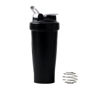 Custom Logo 600ml PP Plastic Travel Sports Protein <b>Shaker</b> Reusable Thermal Insulation Drinking <b>Bottle</b> with Lid - Product Image 1