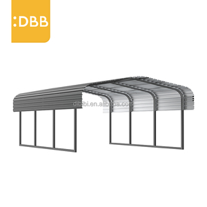 Abri de voiture en aluminium robuste résistant à la neige, kit de carport extérieur, <span class=keywords><strong>garage</strong></span> métallique pour stationnement de véhicules, vente en gros d'usine - Product Image 4