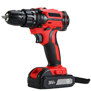 <b>TOOL</b> POWER 36V Wholesale Industrial Screw Driver 21V Rechargeable Lithium Battery Cordless Power Drill Cordless Power Drill Impa - Product Image 2