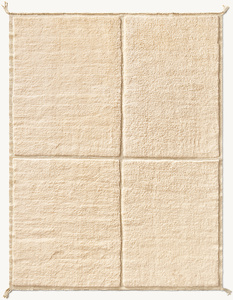 Wool Hand Knotted Moroccan Carpet Handmade Berber Area Rug Eco-friendly High Pile Thick Tile Soft Texture Decorative Floor - Product Image 1