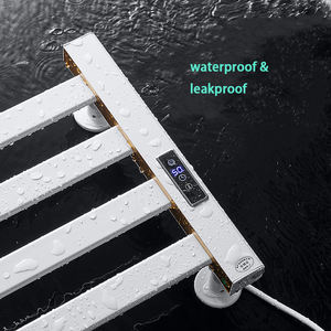 Chauffe-serviettes de spa chaud blanc Double élément chauffant pour salle de bain Lady Darling porte-serviettes chauffant - Product Image 4