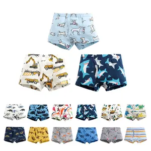 Atacado/ODM/OEM Cute Kid Cartoon Moda Boxer Meninos Roupa Interior