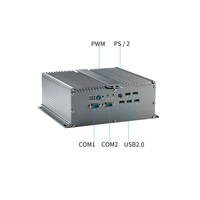 ATOM D2550 Ordenador Industrial sin Ventilador Intel, PC de Caja, 2LAN, 10COM, 10*RS232 o 6*RS485 o 5*RS422, 6USB