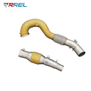 Downpipe Deportivo de Alto Flujo y Rendimiento, de Acero Inoxidable 304, para Skoda Octavia RS MK4 2.0T EA888 2020-2025 - Product Image 2