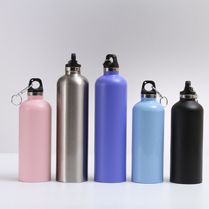 Xách Tay Nhỏ Miệng 304 Thép Không Gỉ Chai Thể Thao Dưới Nước Chai Carabiner Trực Tiếp Uống Nước Phích Chai - Product Image 3