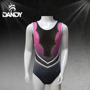 ชุดยิมนาสติกแขนเสื้อรัดรูปแวววาว - Product Image 1