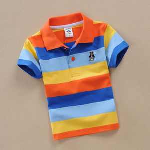 Robe polo enfant 2018. T-shirt polo enfant. Chemise polo garçon pour 3-15 ans - Product Image 2