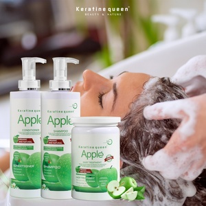 Private Label Organic Anti-dandruff Anti-Hair Loss <b>Moisturizing</b> Nourishing apple Hair <b>Shampoo</b> Set - Product Image 4