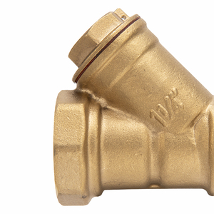1/2 inch tot 2 inch messing <span class=keywords><strong>Y</strong></span>-vormige zeef of filter met terugslagklep voor water, handmatige bediening, merk AVONFLOW, 1 jaar garantie - Product Image 5