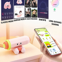 Vibrateur en forme de crayon à succion, 10 fréquences, moins de 40 dB, charge Type-C, contrôle par application, pour femmes