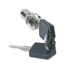 Power Control 2 Position Keylock Switch Double Remove 60 Degree Rotating Electric M12 Key Switch