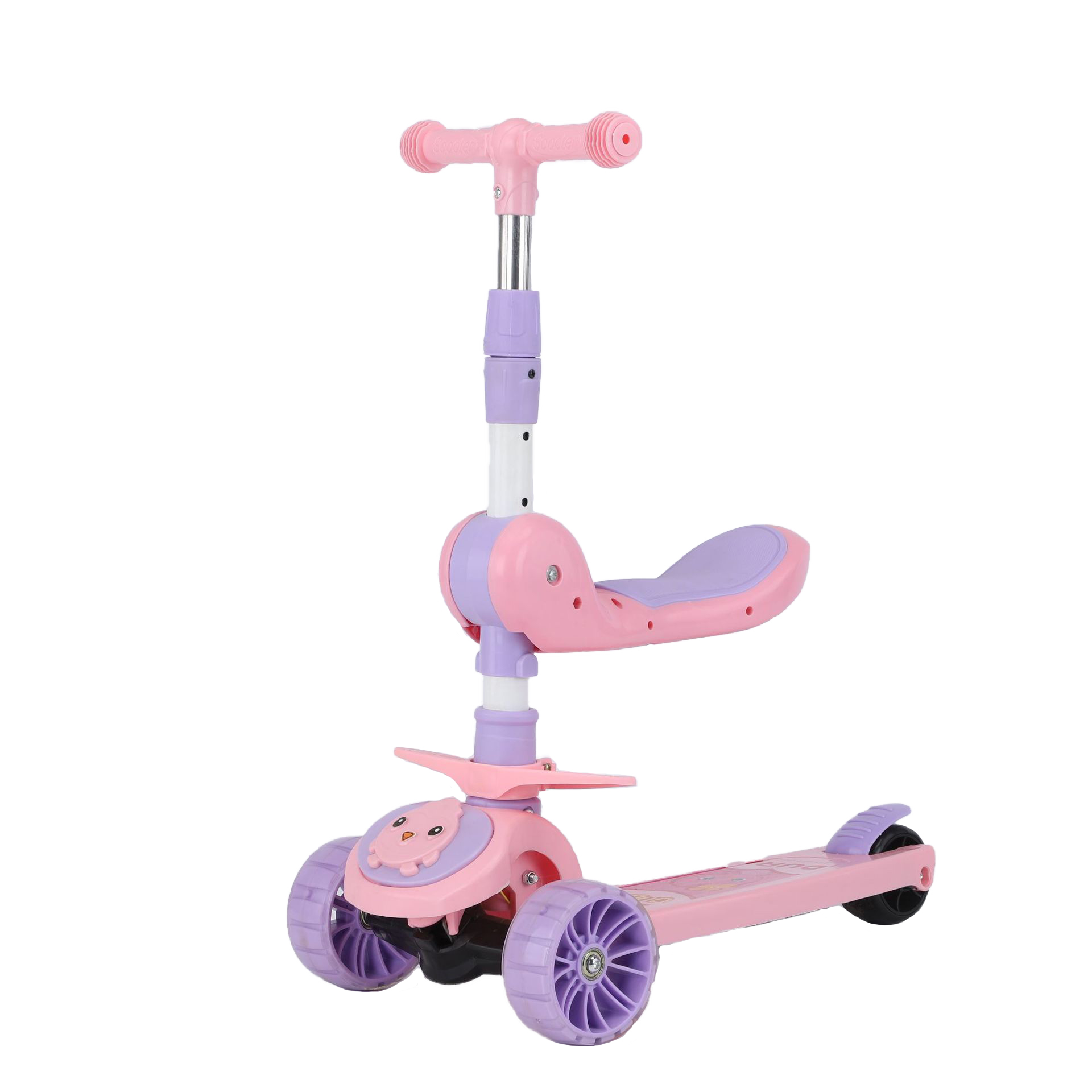 Скутер, способный преодолевать Броды для детей 3 колесный Мерседес Бенц ходунки дети scoote запасных частей чемодан самокат с сиденьем легкий Регулируемый scoote игрушка