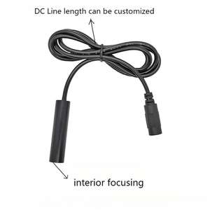 ใหม่12*50มมโมดูลเลเซอร์สีเขียว532nm 30mW เครื่องส่งสัญญาณแสงปุ่มเครื่องวางตำแหน่งจุดเลนส์แก้วสำหรับอุตสาหกรรมก่อสร้าง - Product Image 4