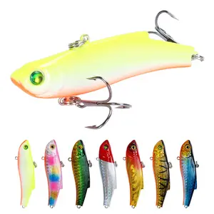 Toptan VIB Lures 70mm 18g batan Vibe Rattling sohbet titreşim yem plastik jig cazibesi tam su olta takımı lures